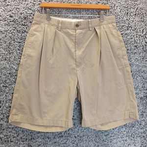 Polo Golf Ralph Lauren Short Men 33 Beige Chino Logo Fairway Cotton